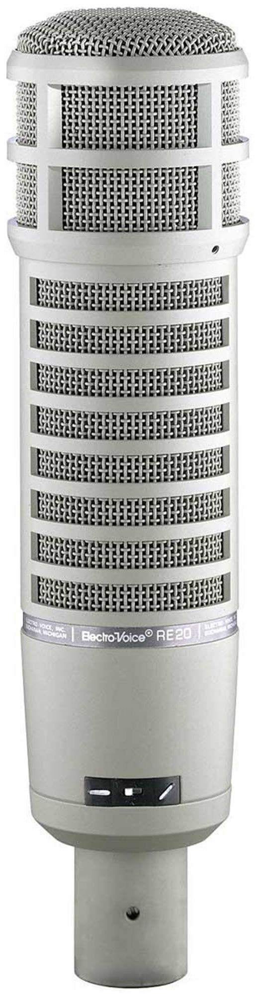 Electro-Voice RE20 Dynamic Broadcast Announcer Microphone