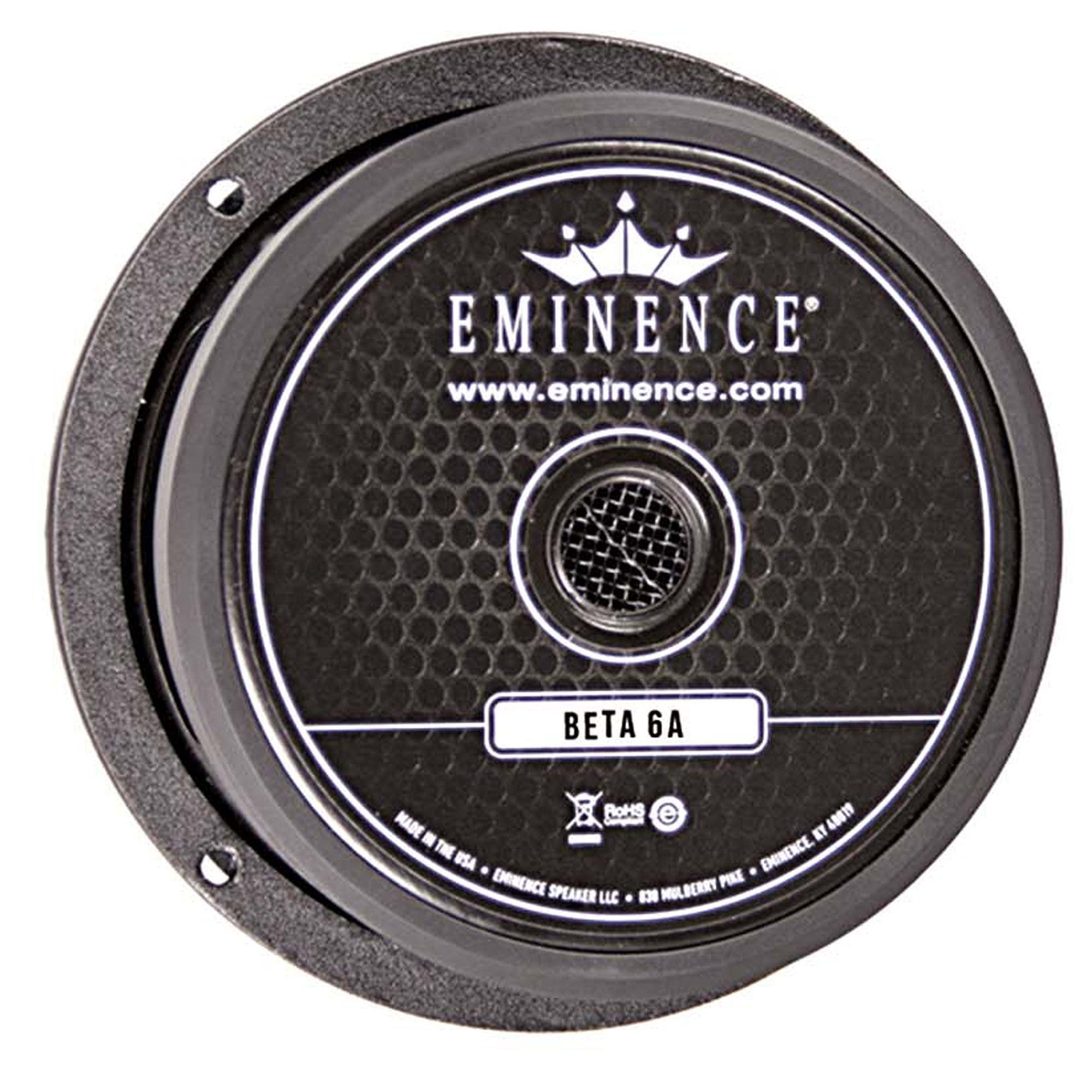 Eminence American Standard Beta6A 6.5" Speaker 175 Watts