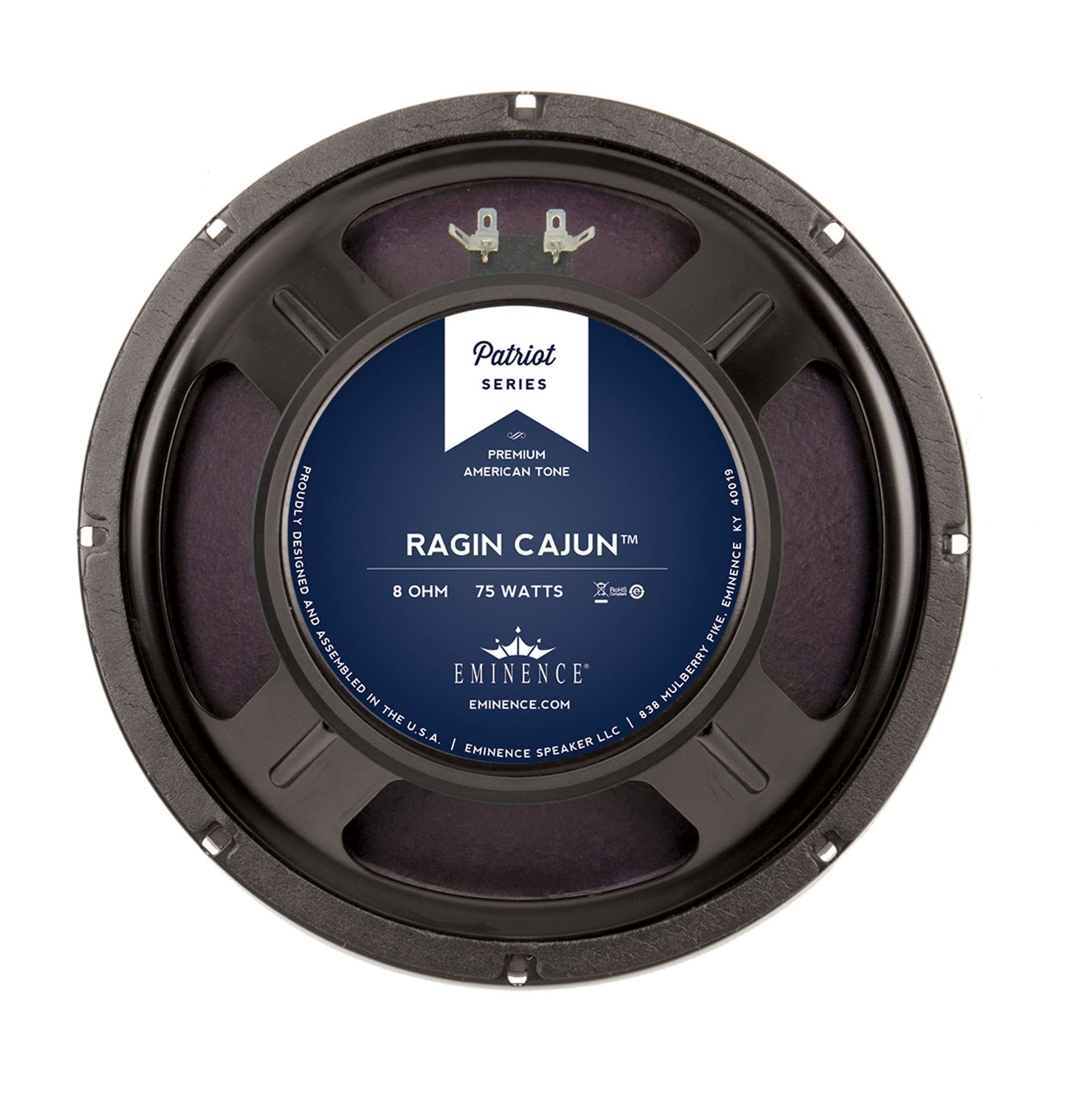 Eminence Patriot Ragin Cajun 10 Inch Guitar Speaker 75 Watts