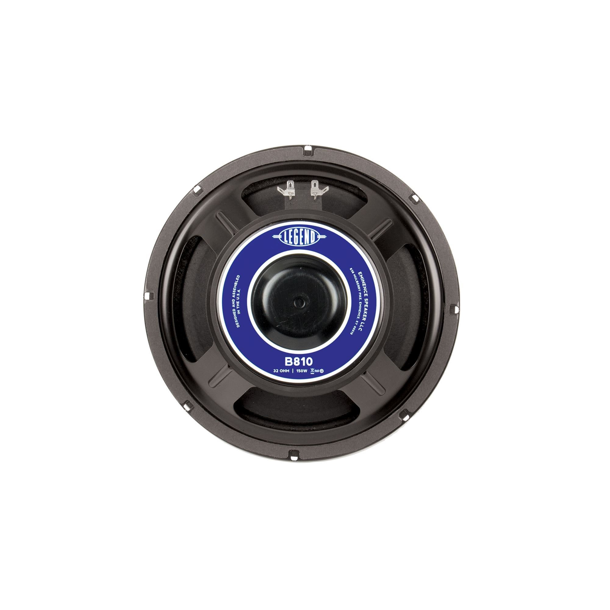 Eminence Legend B810 10 Inch Bass Amplifier Speaker 150 Watts