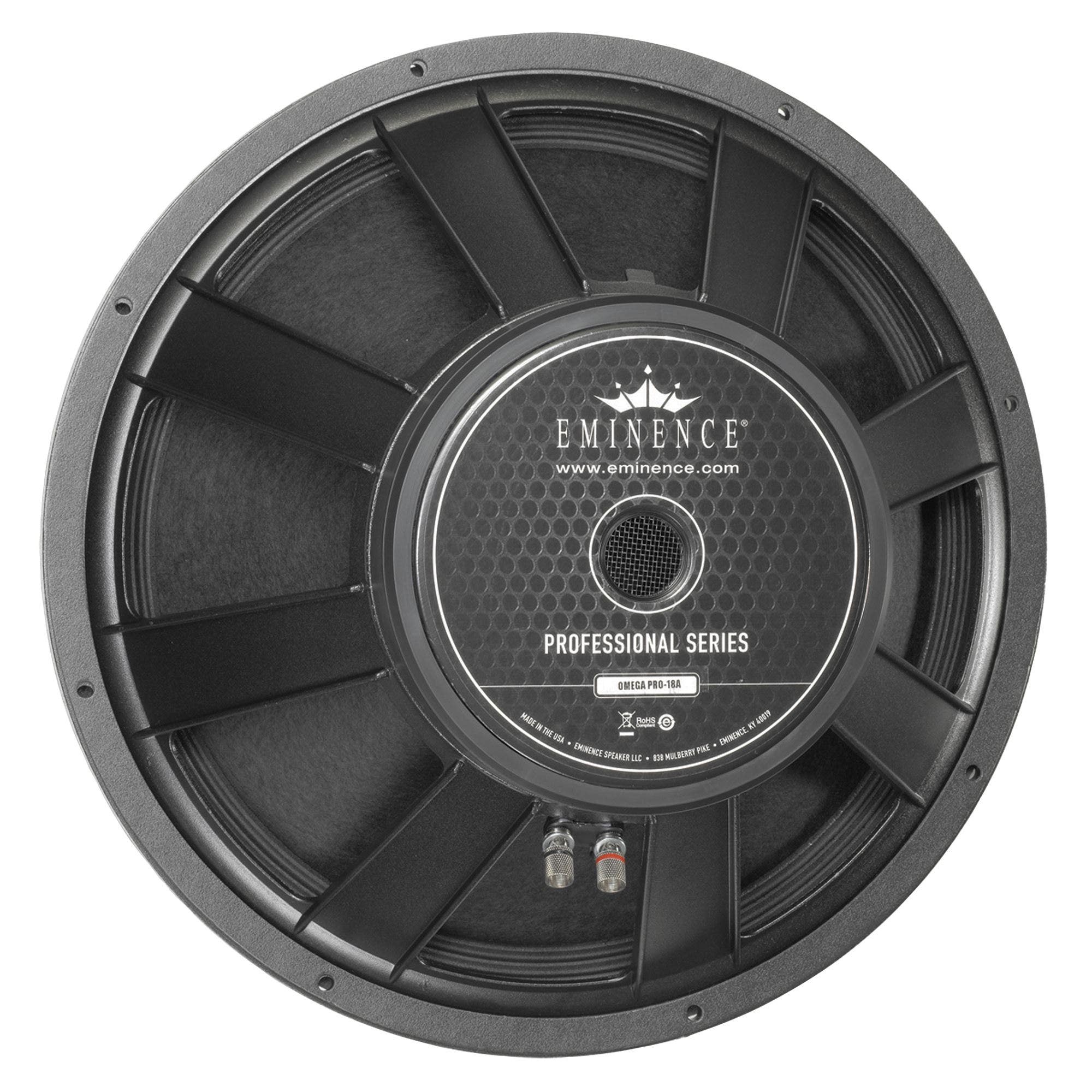 Eminence OmegaPro 18A 18 Inch Replacement PA Speaker 800 Watts