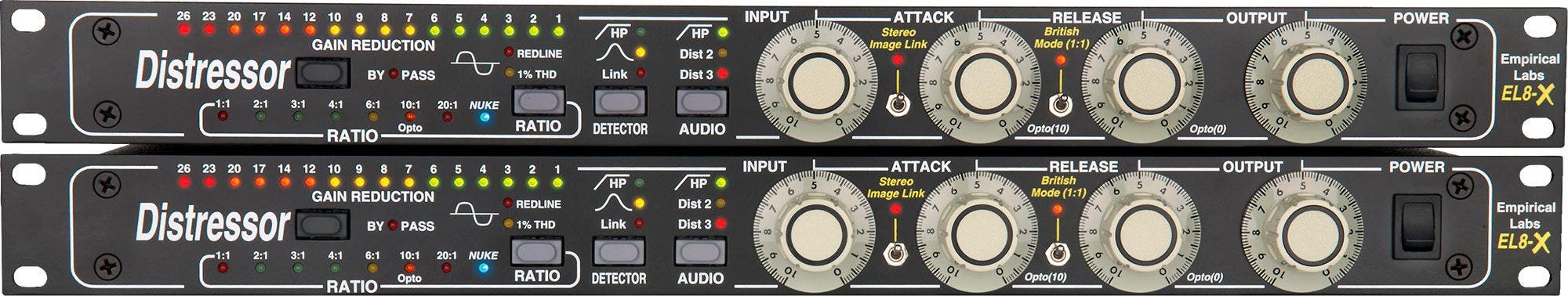 Empirical Labs EL8X-S Distressor British Mod Stereo Pair