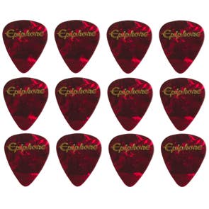 Epiphone Celluloid Guitar Picks 12 Pack Medium