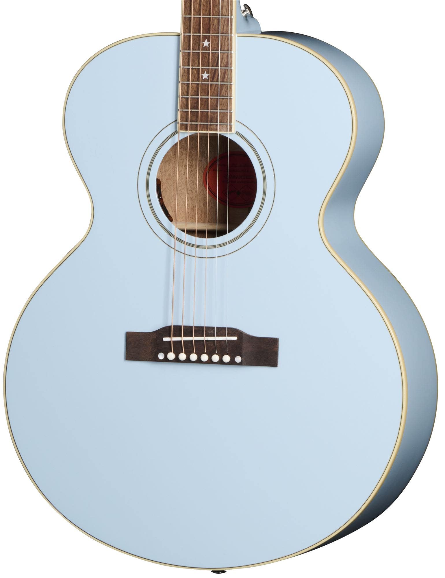 Epiphone IGC J180 Long Scale AE Jumb Frost Blu WC
