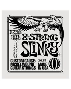 Ernie Ball 2625 8 String Slinky Electric Guitar Strings 10-74
