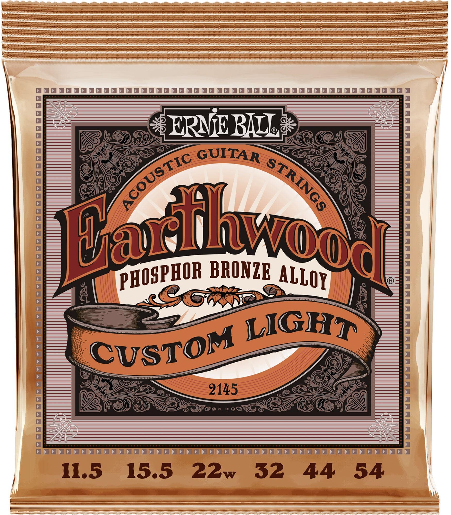 Ernie Ball P02145 Phosphor Bronze Acoustic Set