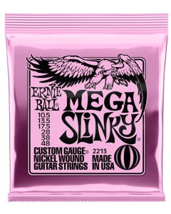 Ernie Ball 2213 Mega Slinky Nickel Wound Electric Guitar Strings
