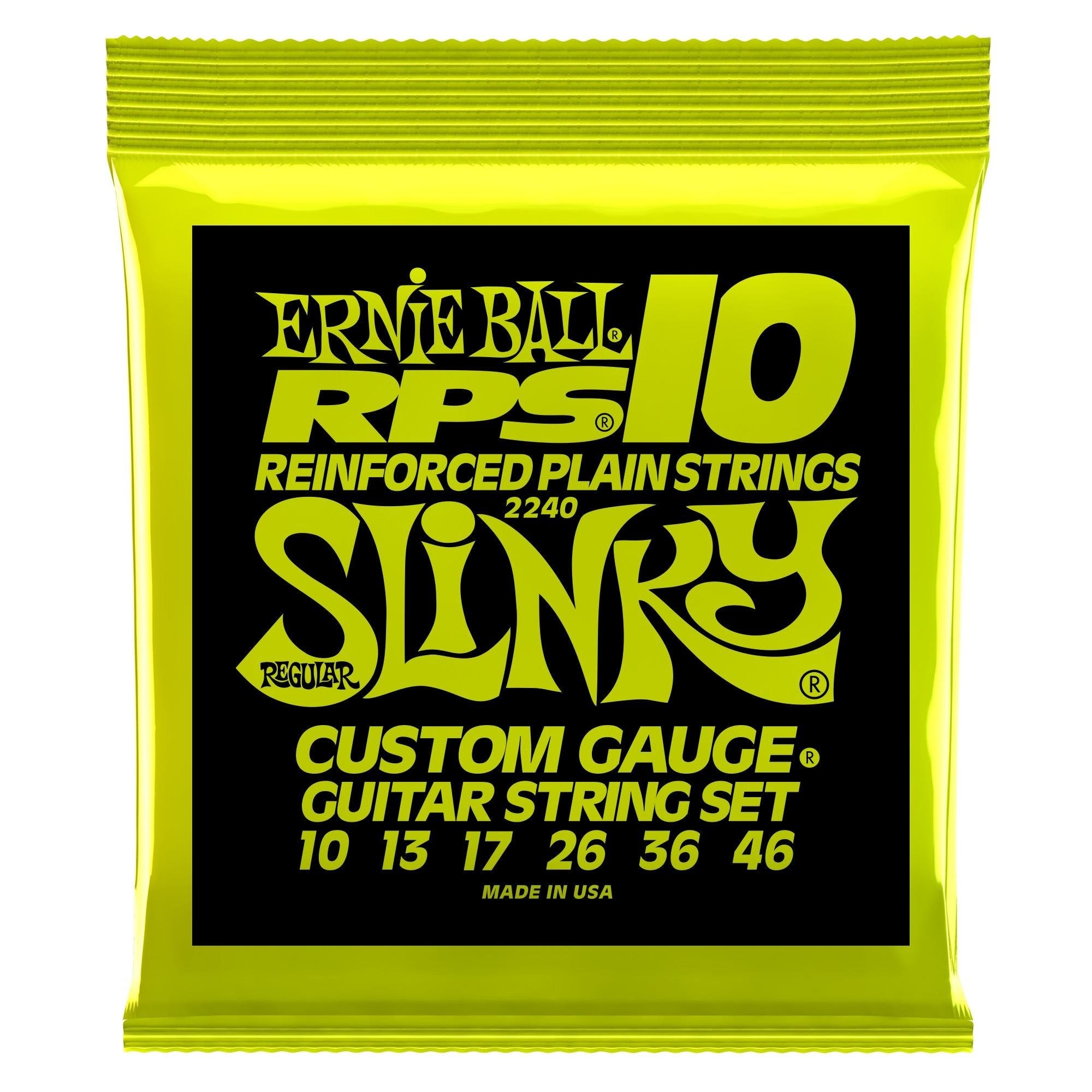 Ernie Ball P02240 Regular Slinky RPS Nickel Wound Guitar Strings