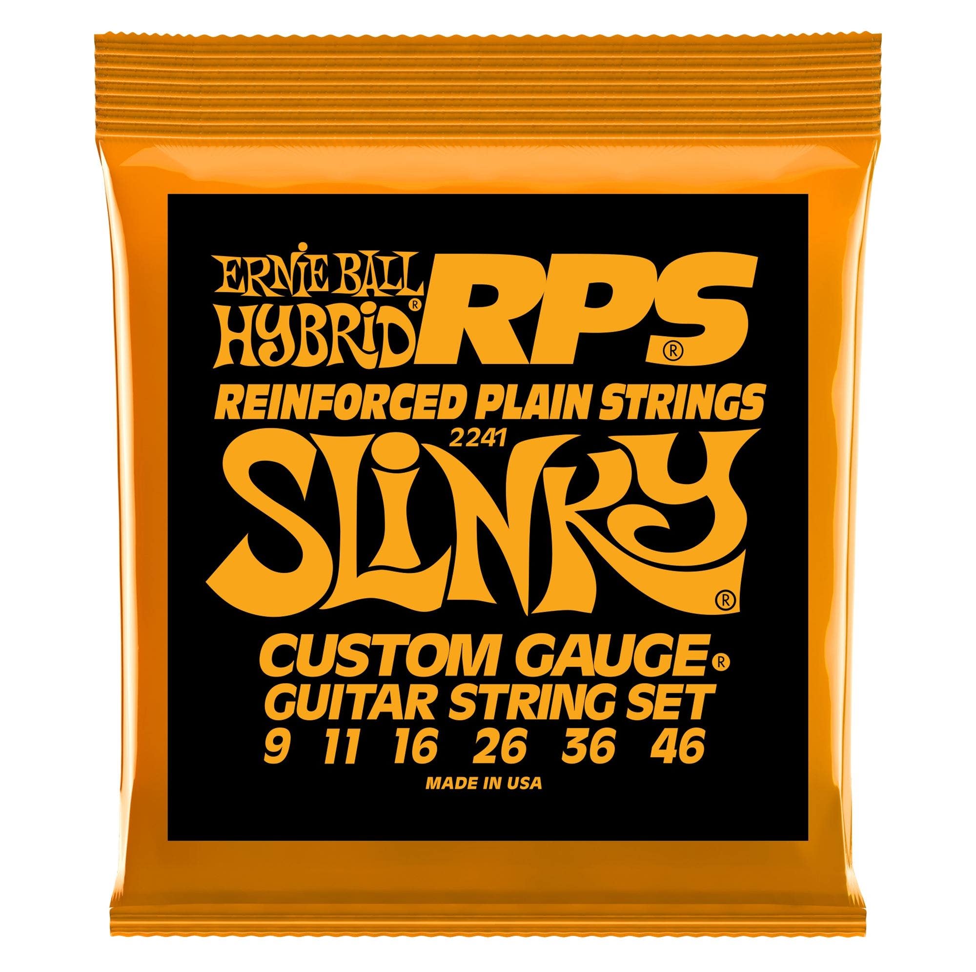 Ernie Ball P02241 Hybrid Slinky RPS Nickel Wound Guitar Strings