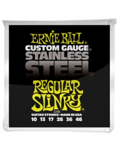 Ernie Ball Slinky Stainless Steel Wound Electric Strings