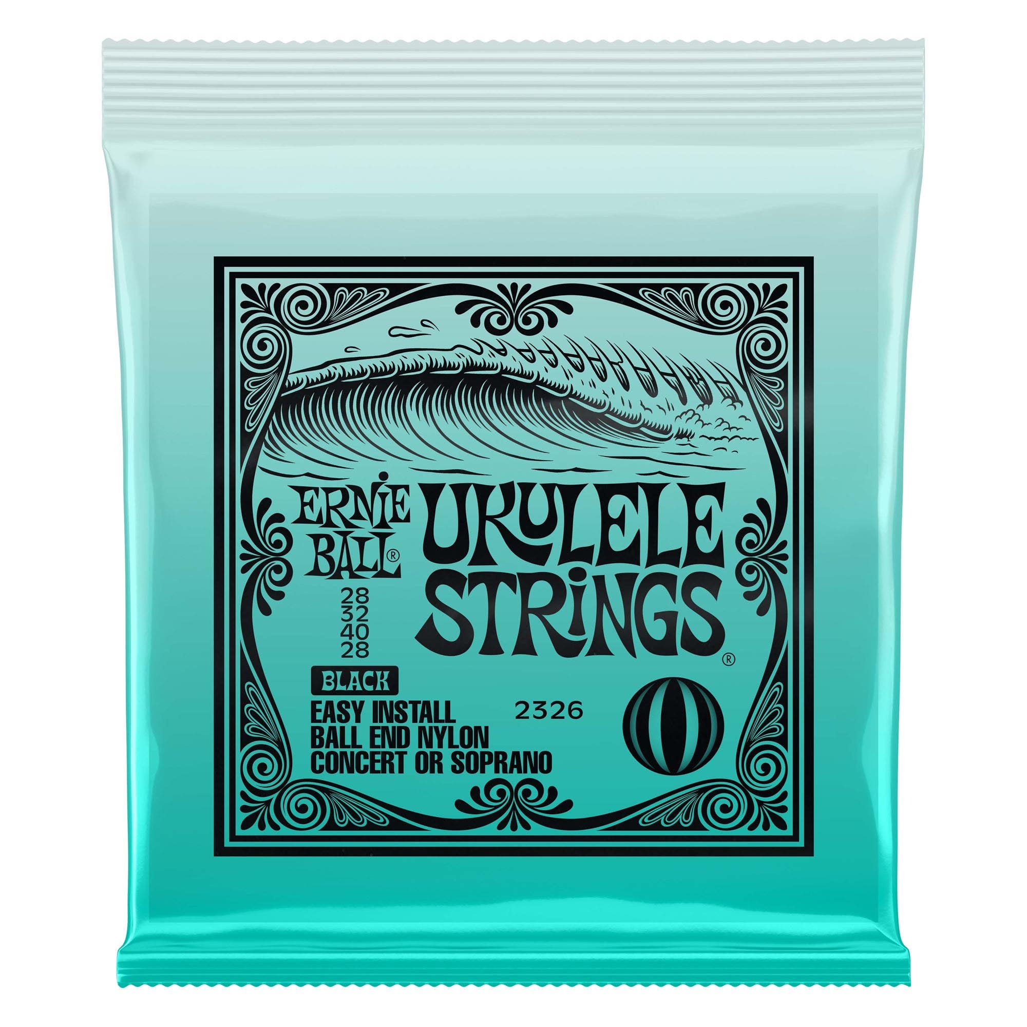 Ernie Ball Concert/Soprano Ball End Nylon Ukulele Strings