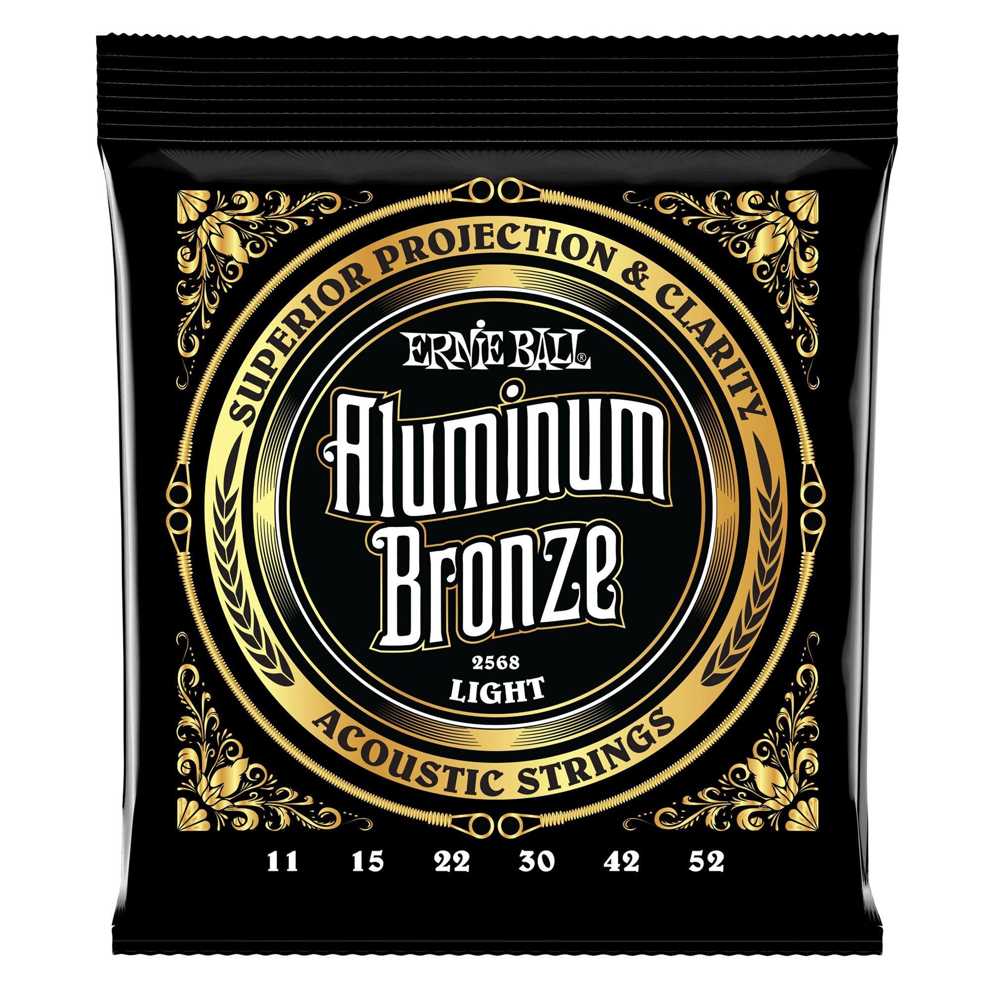 Ernie Ball P02564 Aluminum Bronze Acoustic Medium Strings