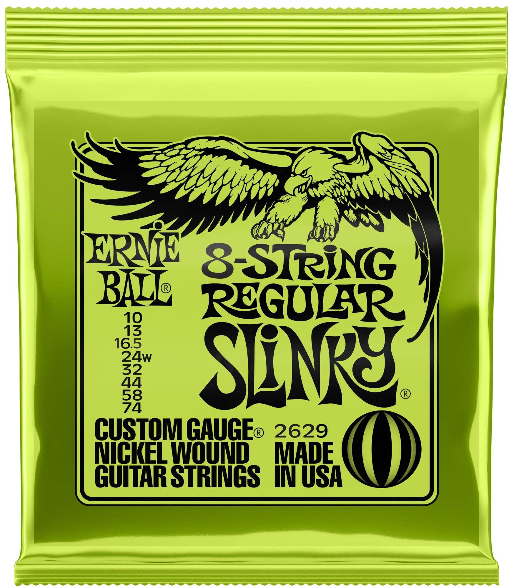 Ernie Ball P02629 Slinky 8-String Electric Guitar Strings