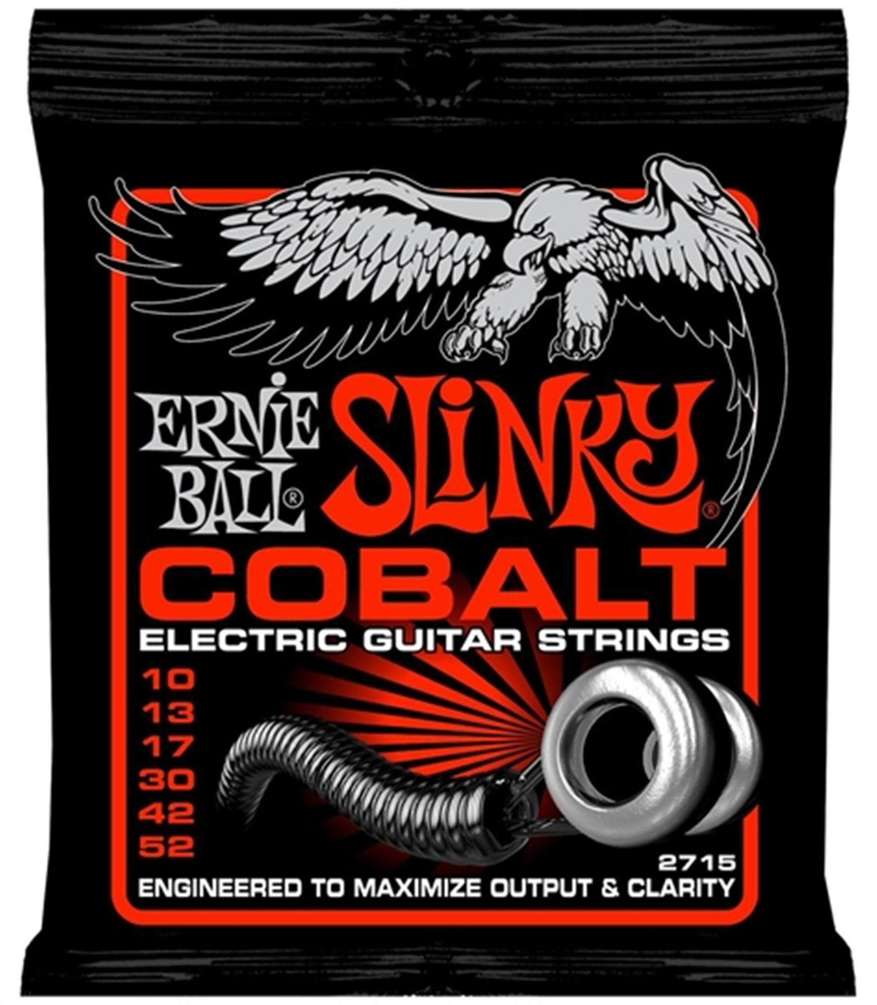 Ernie Ball Cobalt Slinky Electric Guitar Strings