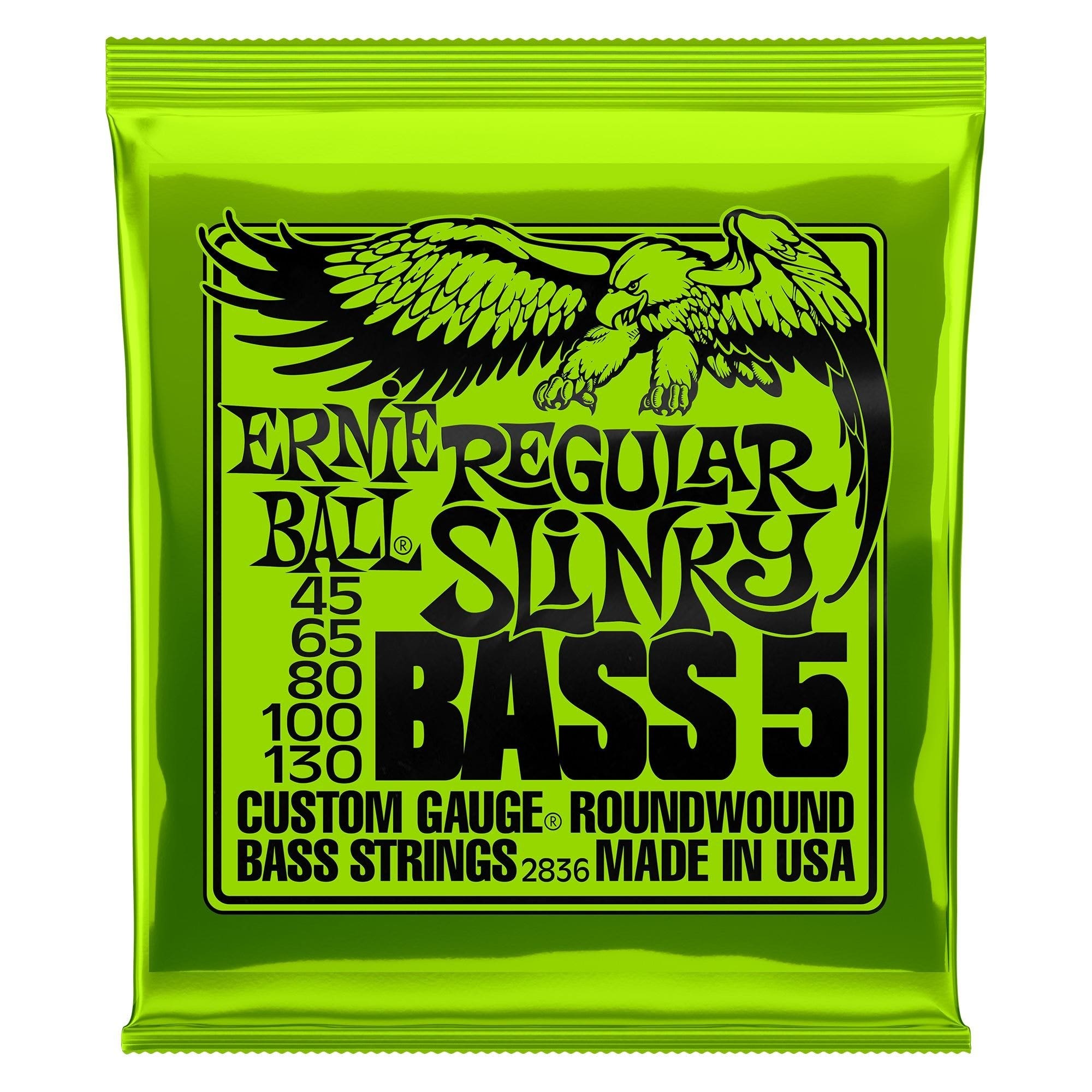 Piutouyar 4 String Bass Guitar Strings Set, Stainless Steel Bass
