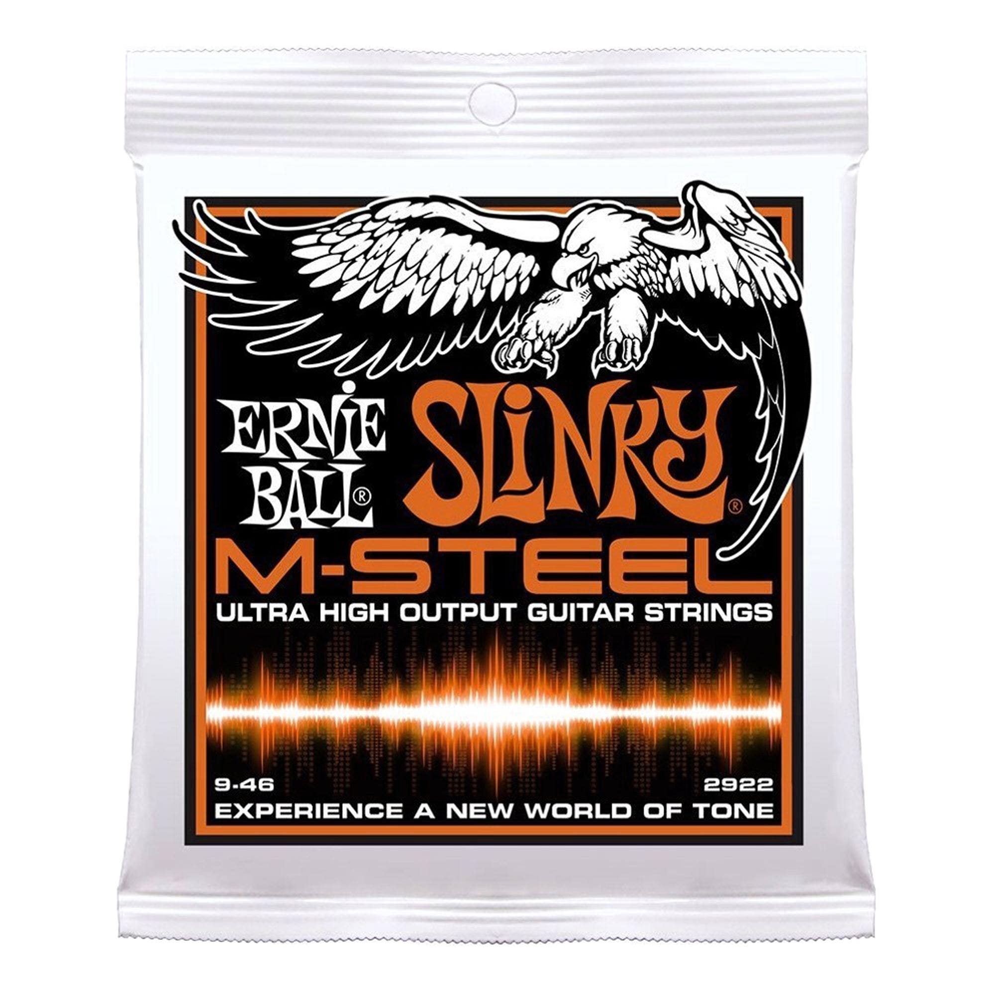 Ernie Ball P02850 M-Steel Slinky Guitar Strings