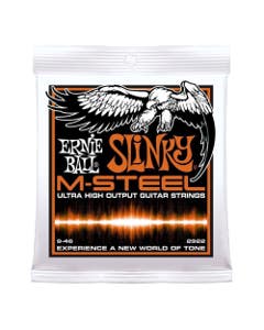 Ernie Ball P02850 M-Steel Slinky Guitar Strings