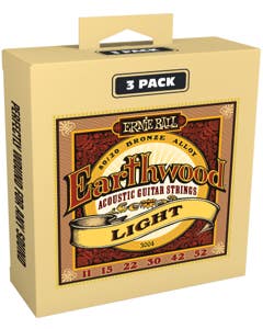 Ernie Ball Earthwood Acoustic 80/20 Bronze Guitar Strings
