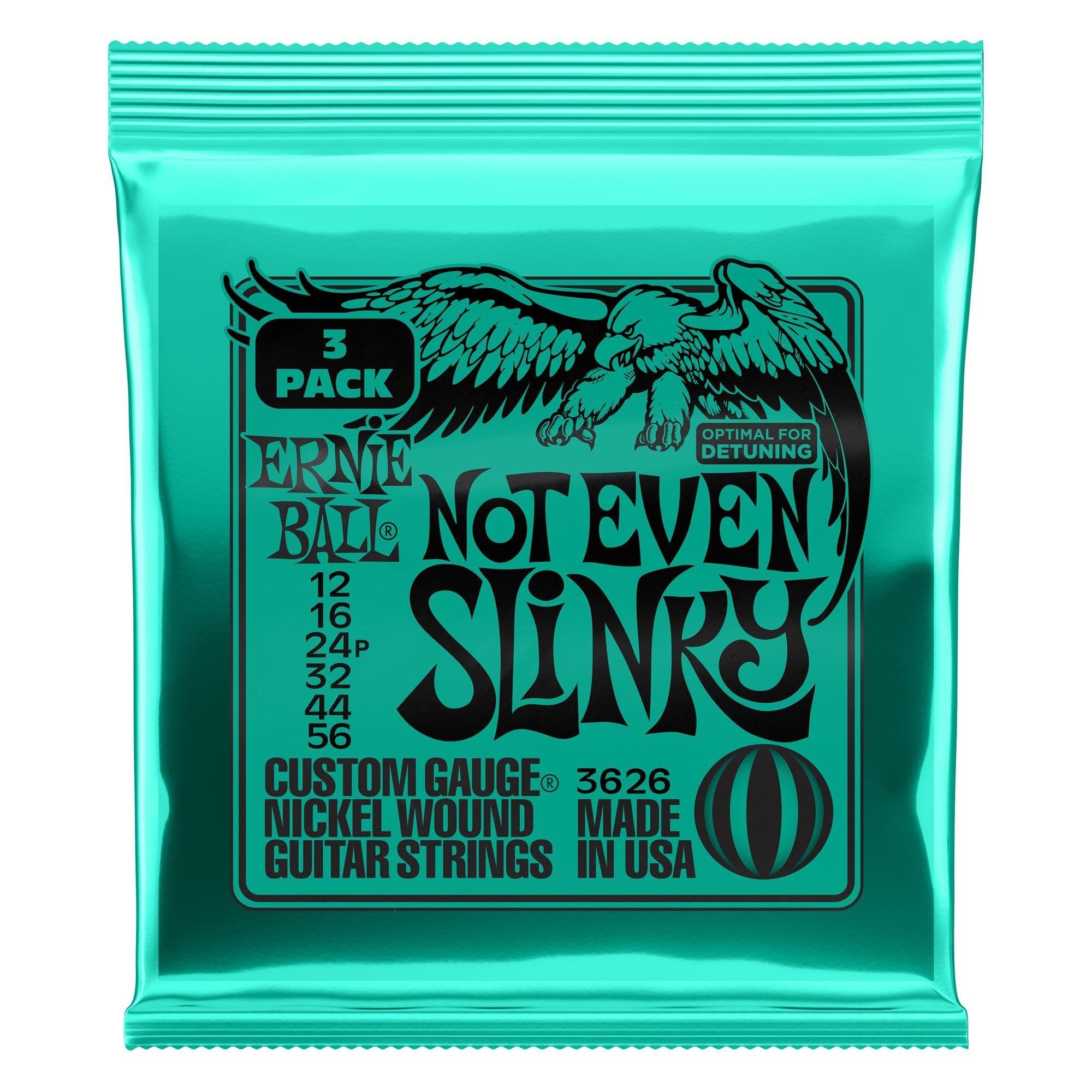 Ernie Ball 2626 Not Even Slinky Nickel Wound Guitar Strings