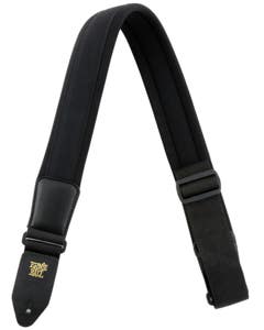 Ernie Ball P04144 Padded Neoprene Guitar Strap Black