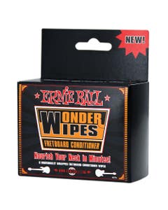 Ernie Ball P04276 Wonder Wipes Fretboard Conditioner 6 Pack