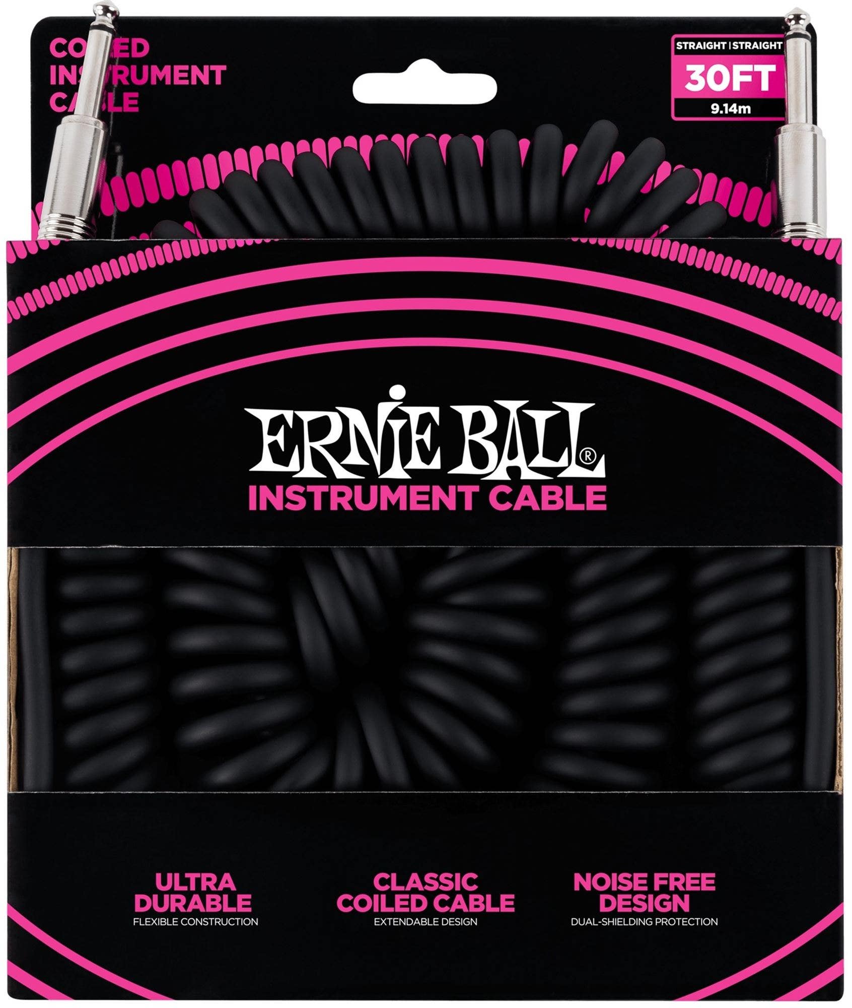 Ernie Ball Coiled Instrument Cable