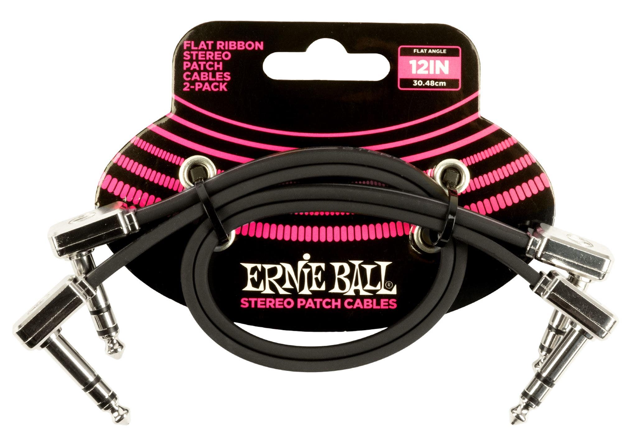 Ernie Ball Flat Ribbon Stereo Patch Cable