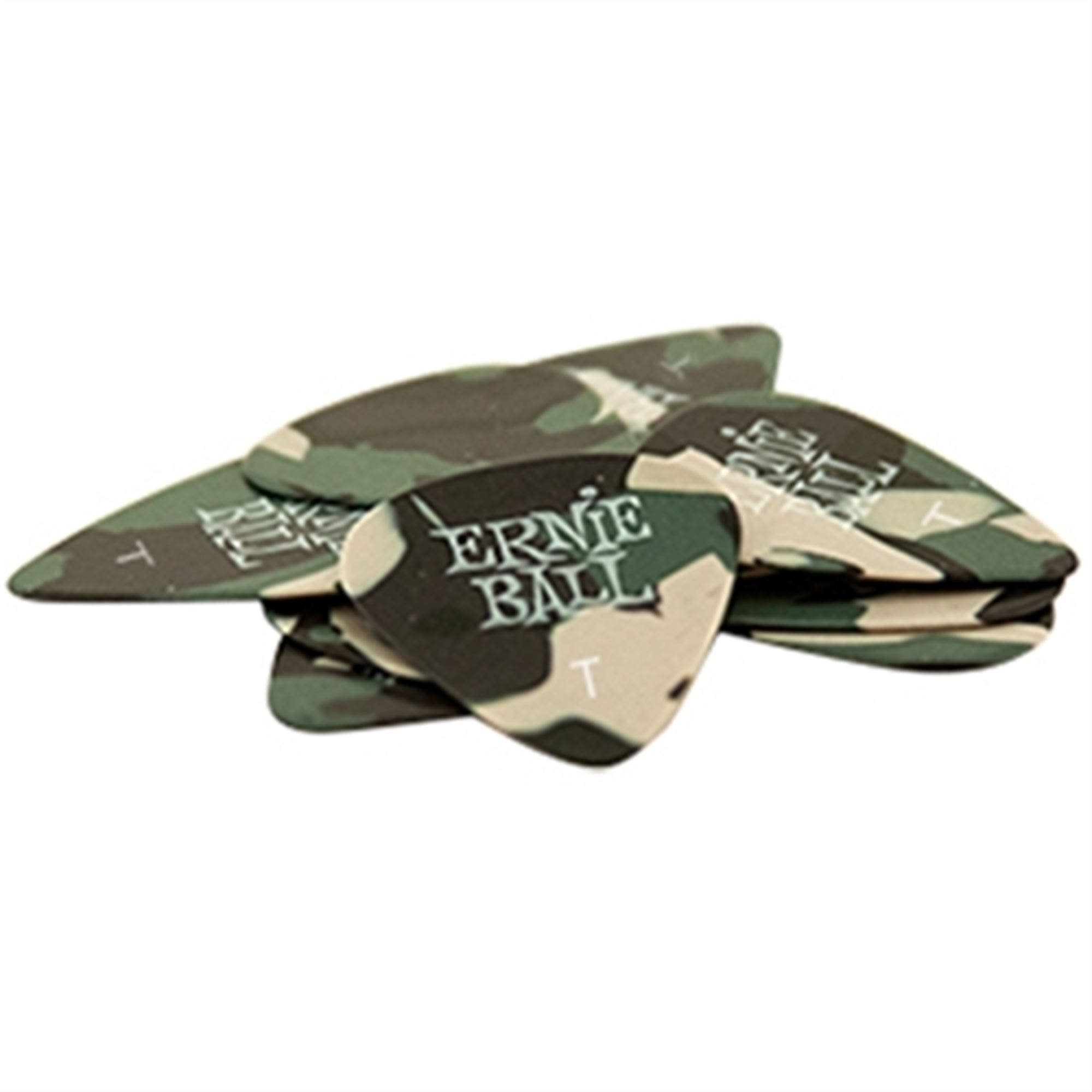 Ernie Ball 9222 Camouflage Picks Medium 12 Pack