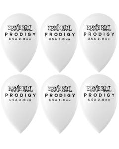 Ernie Ball Prodigy Teardrop Picks 6 Pack