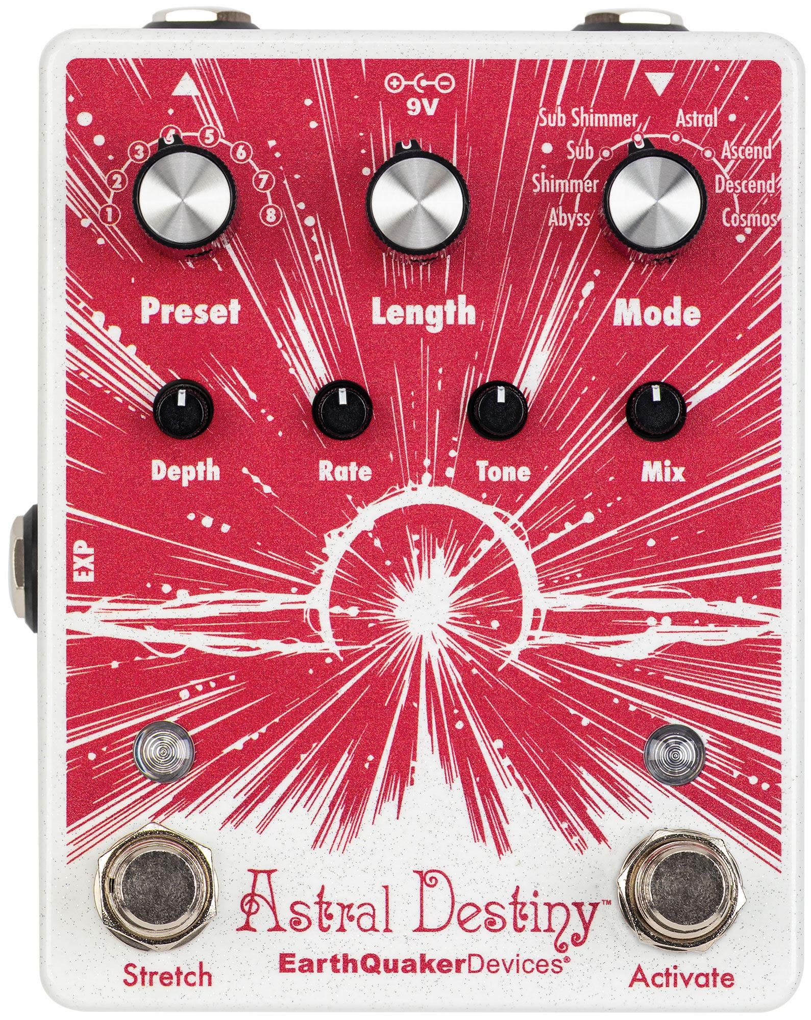EarthQuaker Devices Astral Destiny Multi Reverb Pedal