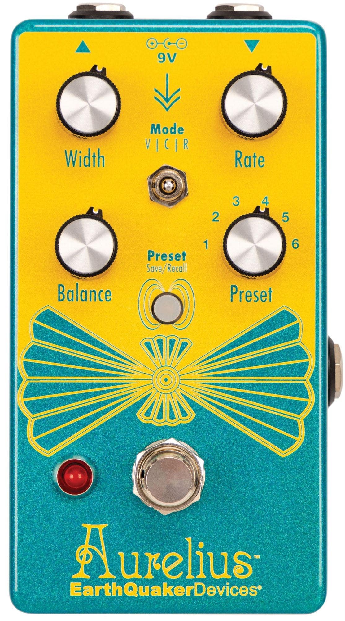 EarthQuaker Aurelius Three Mode Chorus Pedal