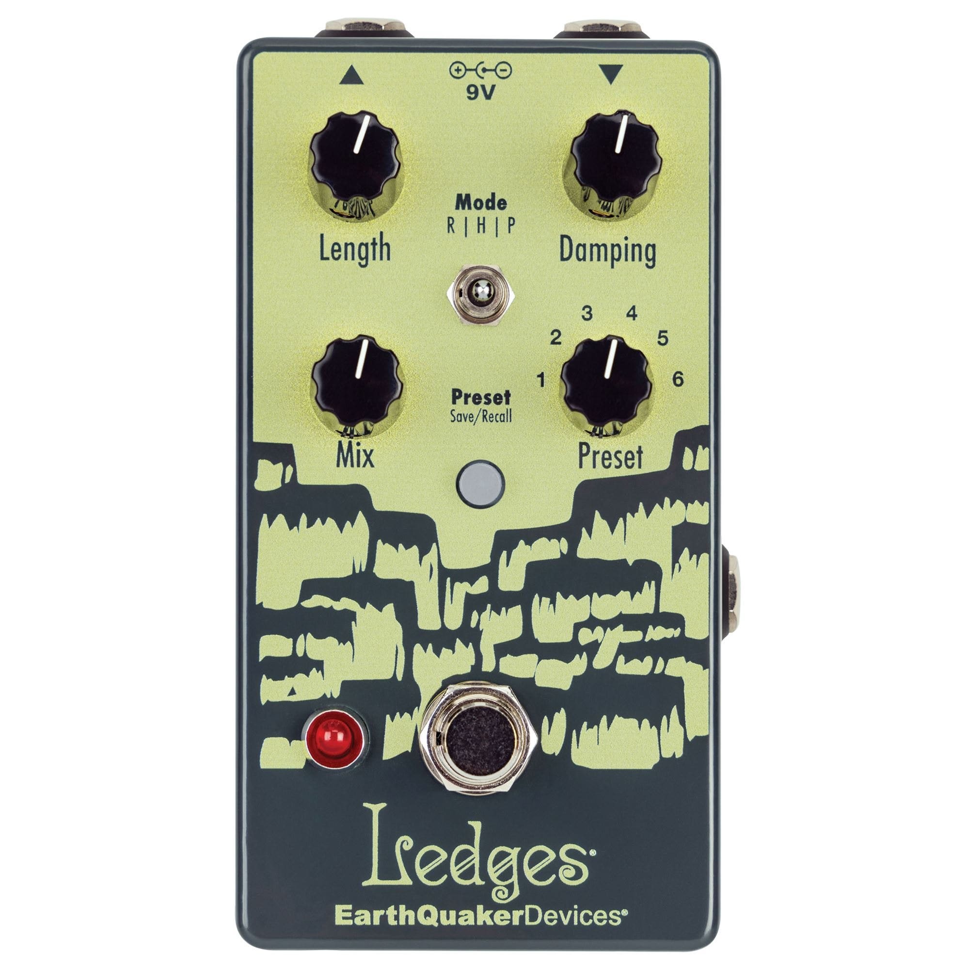 EarthQuaker Devices Ledges Tri Dimensional Reverberation Machine