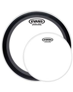 Evans EMAD Heavyweight Knockout Pak Bass and Snare Drum Heads