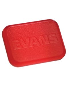 Evans EQ Pods Red Drum Damper Gels 7 Pack with Case