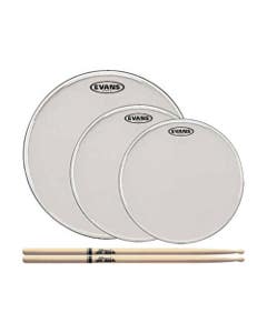 Evans G2 Fusion Coated Tom Drum Head Package