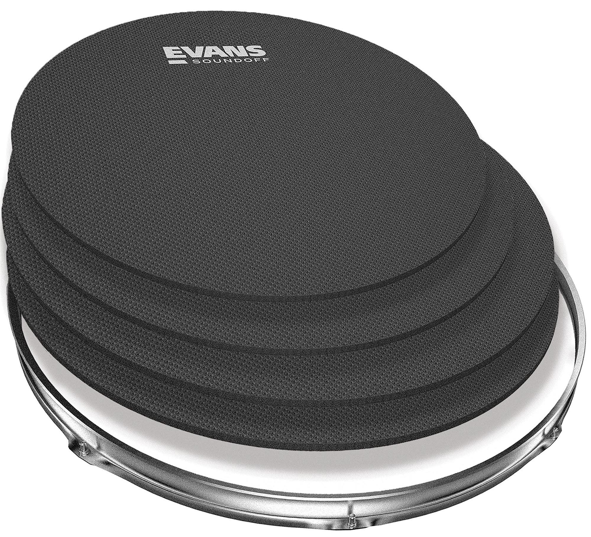 Evans SoundOff Rock Drum Mute Set 10 12 14 16