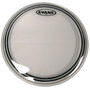 Evans EC2S Edge Control with SST Clear Drum Head 10 Inches