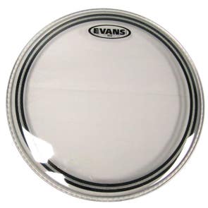 Evans EC2S Edge Control with SST Clear Drum Head 13 Inch