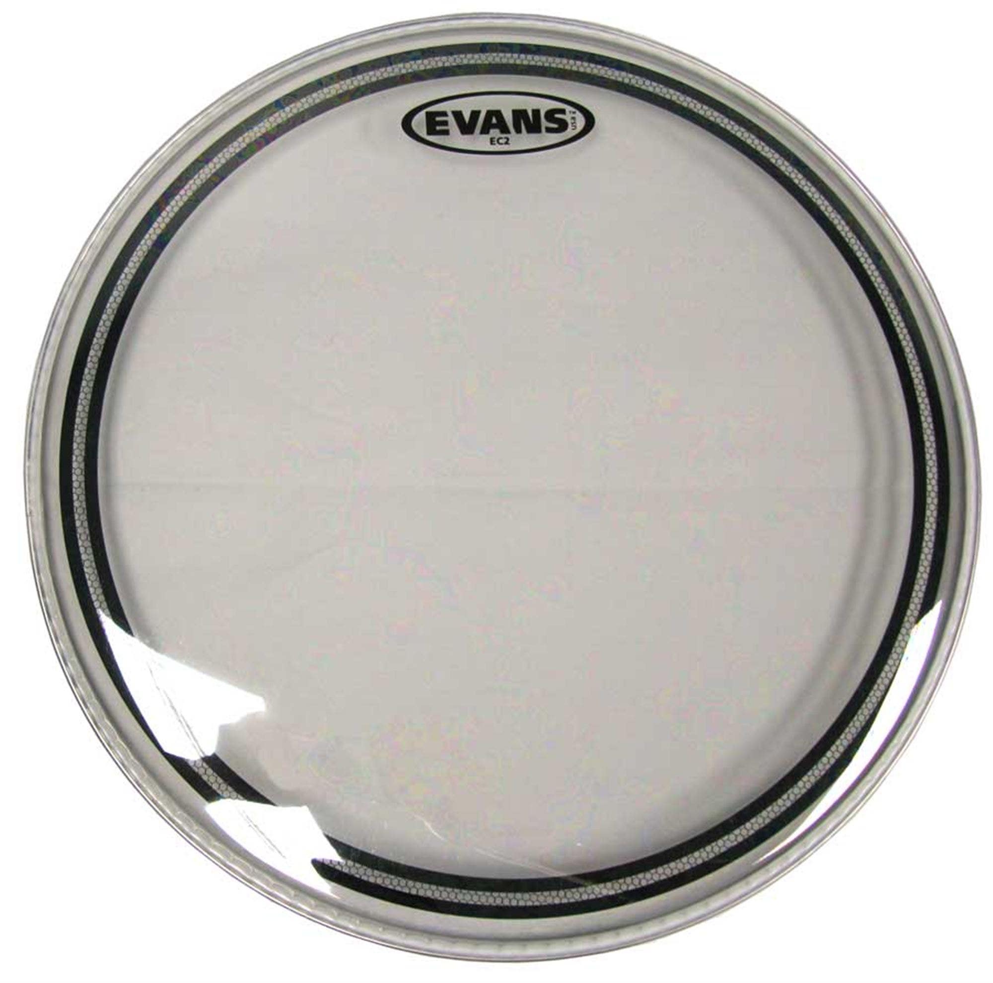 Evans EC2S Edge Control with SST Clear Drum Head 14 Inch