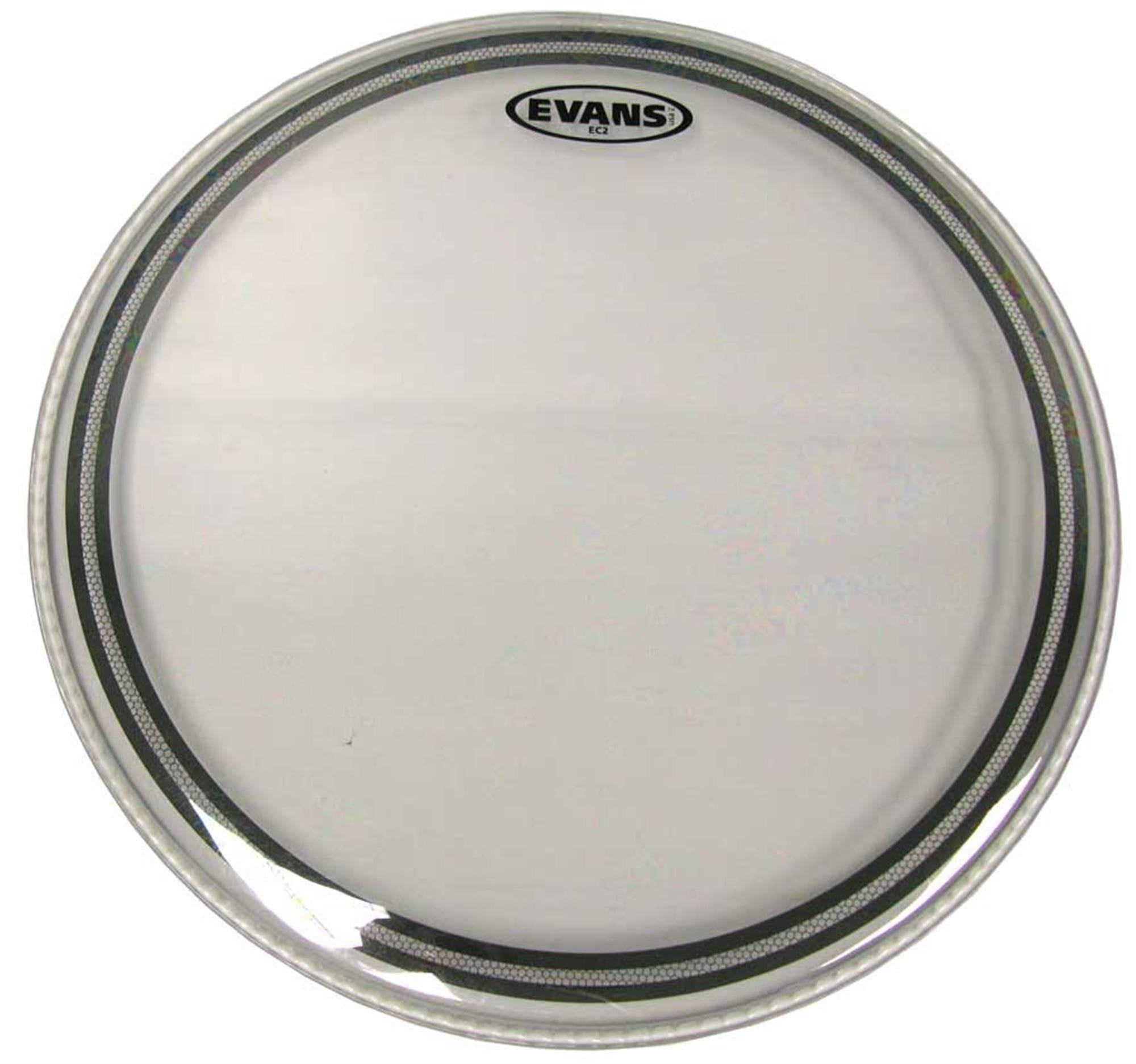 Evans EC2S Edge Control with SST Clear Drum Head 16 Inch