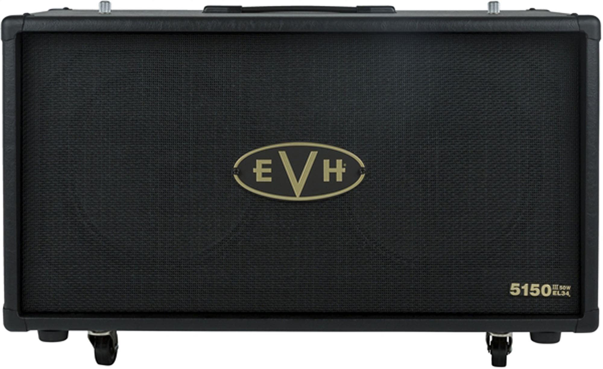 EVH 5150III EL34 212ST Matching 2x12 Cabinet for EL34 50W Head Black