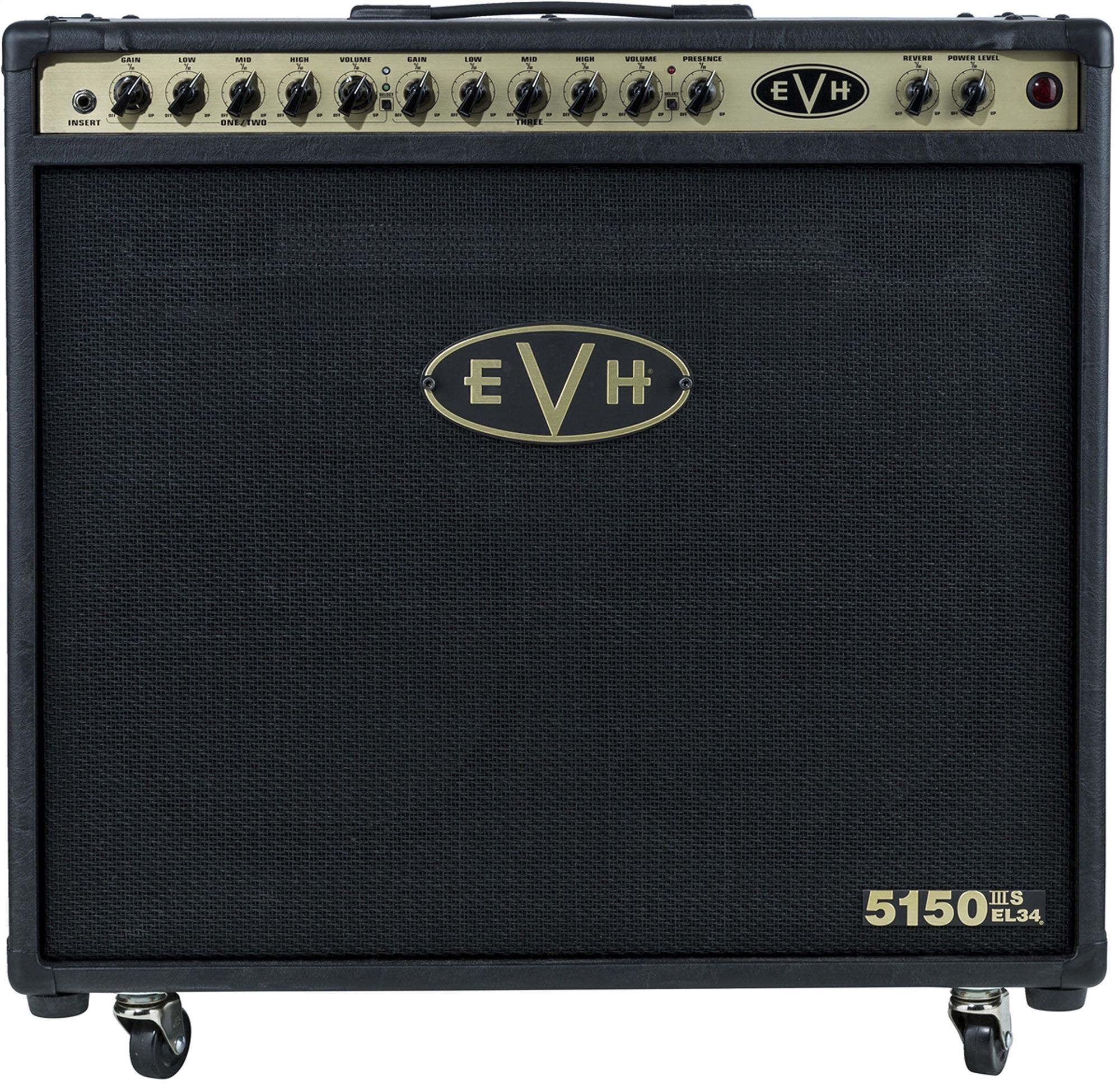 EVH 5150III 50W EL34 2x12 Combo Tube Amp Black