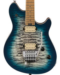 EVH Wolfgang Special QM Quilt Top Electric Guitar Indigo Burst