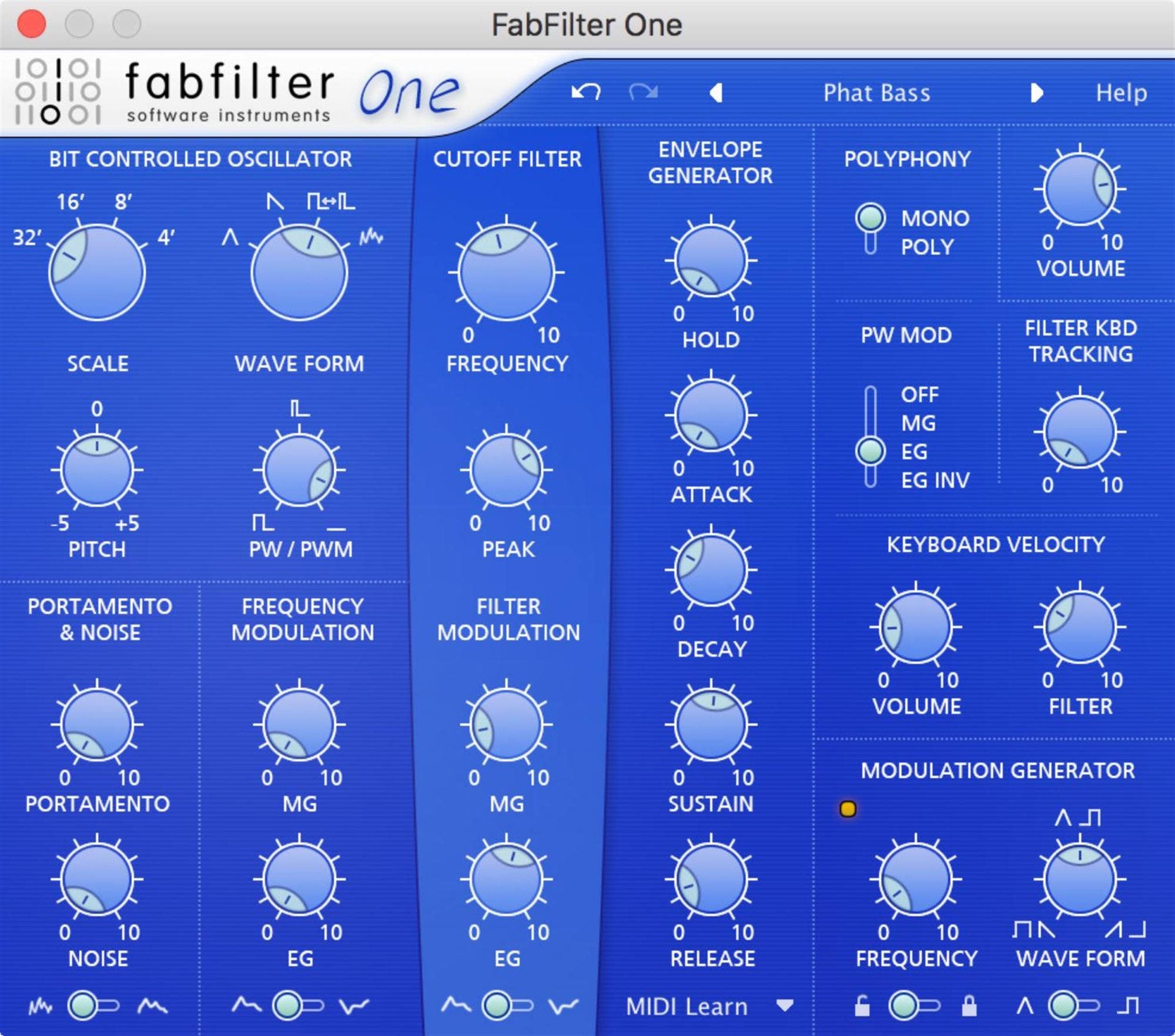 FabFilter One Synthesizer Plugin Download