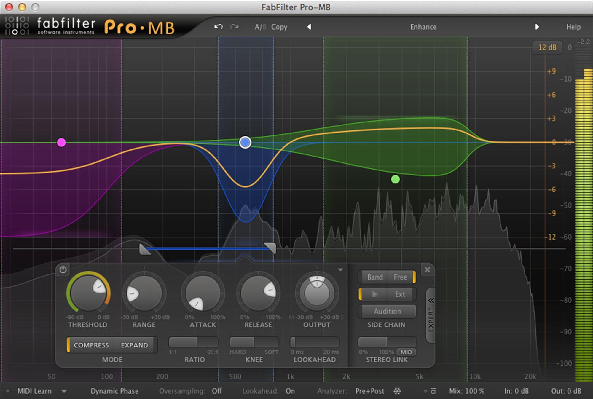 FabFilter Pro MB Multiband Compressor Audio Plugin Download