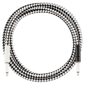 Fender Pro Instrument Cable 10 Feet Straight Checkerboard