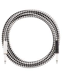 Fender Pro Instrument Cable 10 Feet Straight Checkerboard