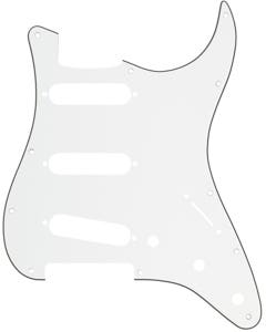 Fender Pickguard for Stratocaster 11 Hole Modern 3 Ply Parchment