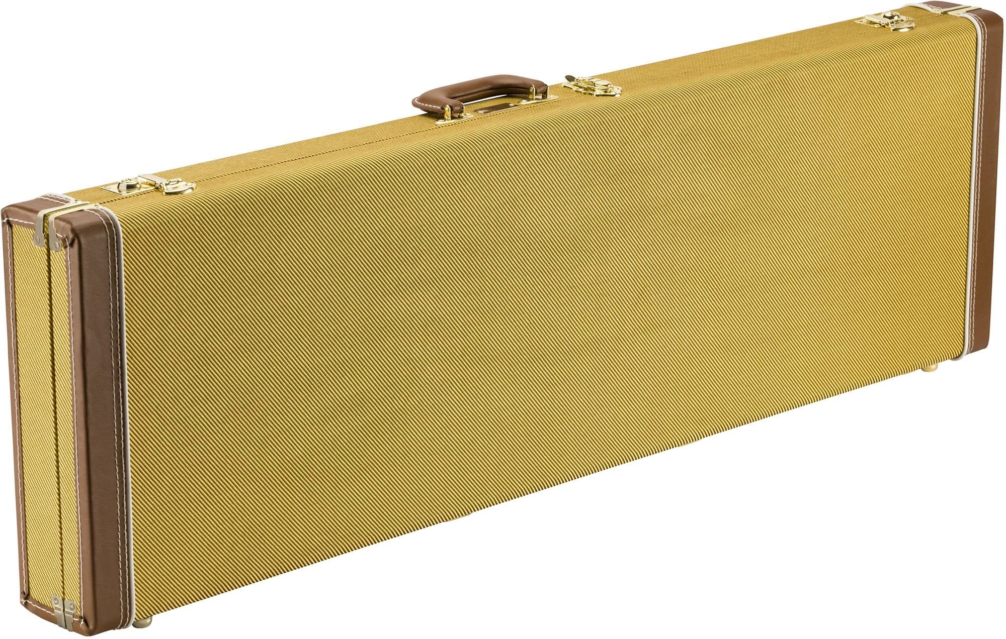 Fender Classic Wood Case for Precision or Jazz Bass Tweed