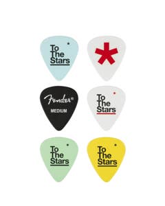 Fender Tom DeLonge To The Stars 351 Celluloid Picks 6 Pack